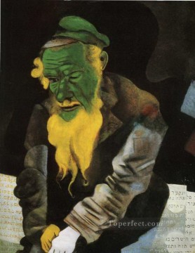 judío Painting - Judío en verde MC judío